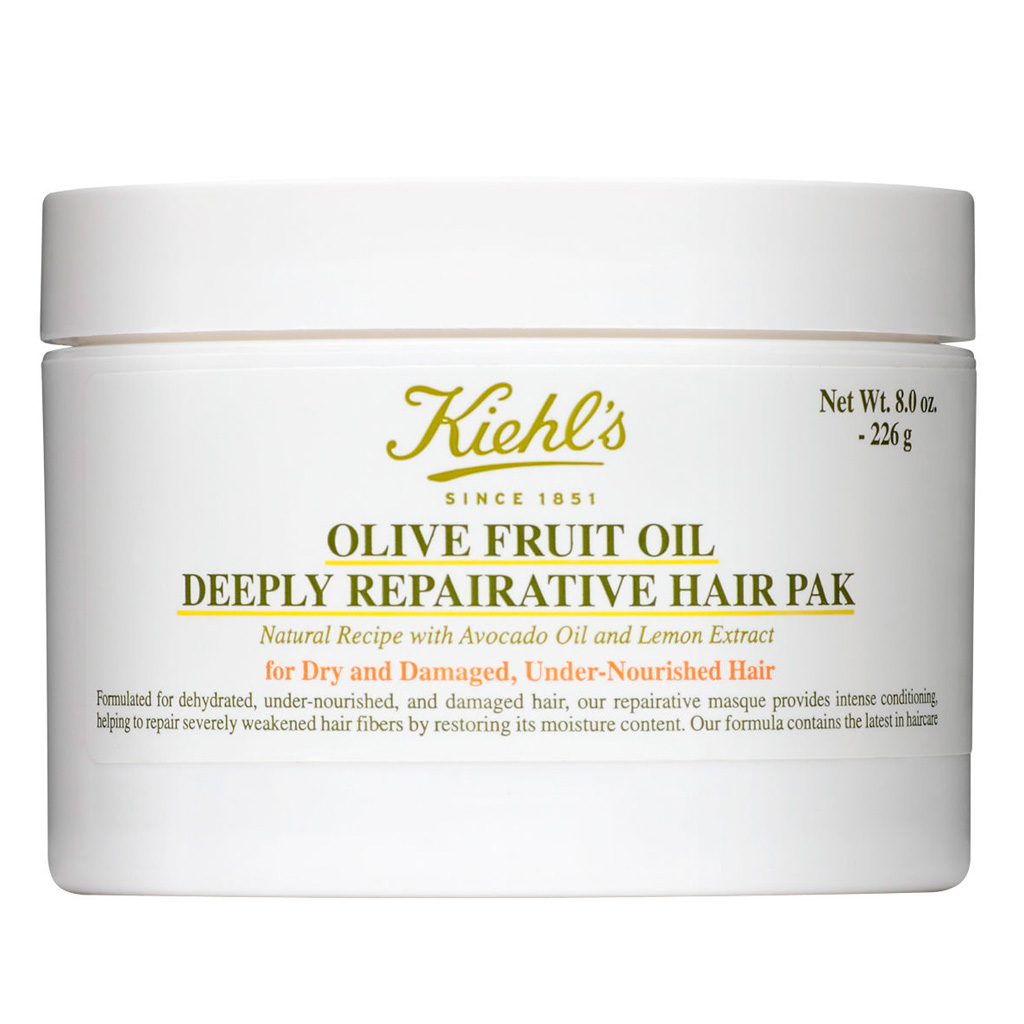 Kiehl\u2019s, Masque \u00e0 l\u002639;huile d\u002639;olive  15 masques pour redonner vie aux cheveux secs  Elle