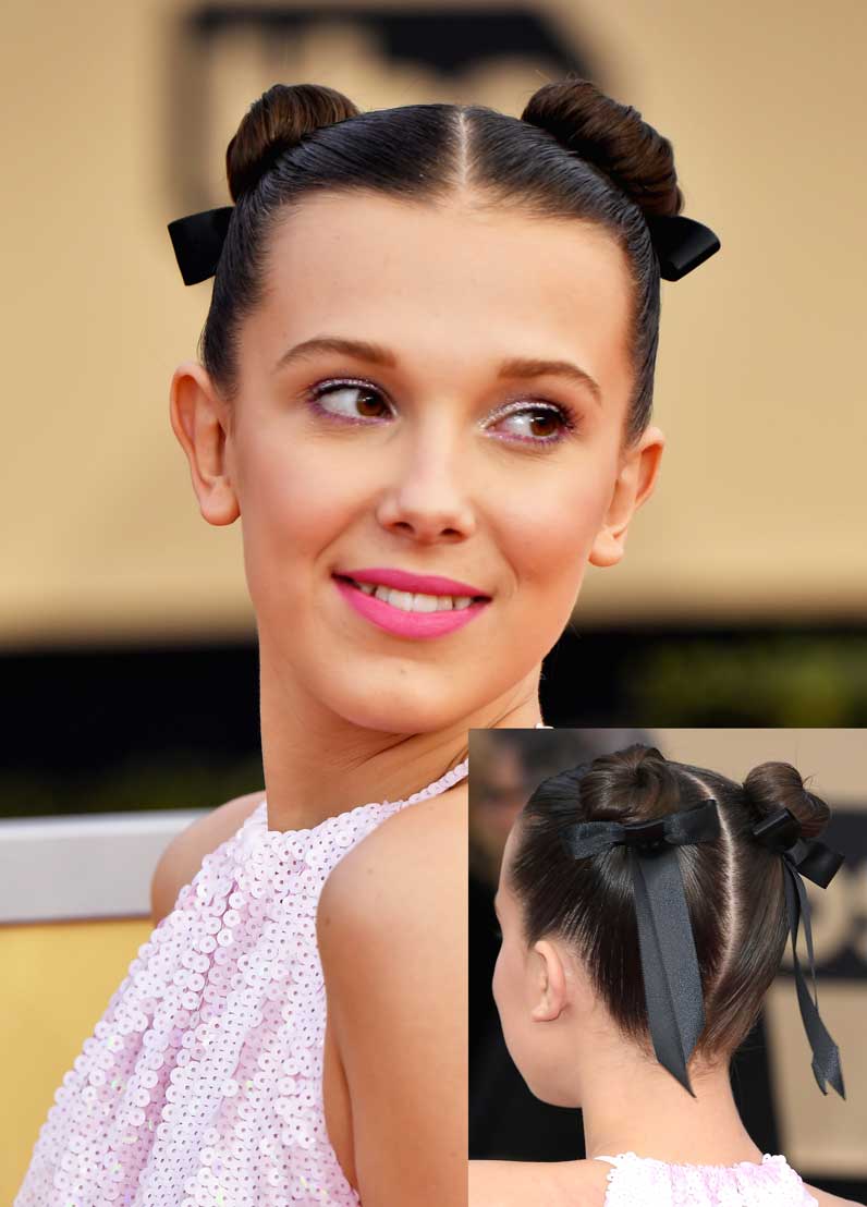 Les plus belles coiffures de Millie Bobby Brown - Elle