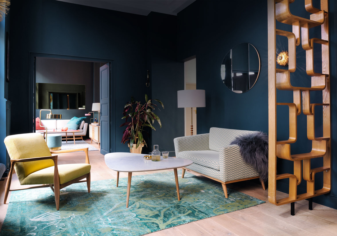 Le bleu, roi de nos intérieurs elle décoration