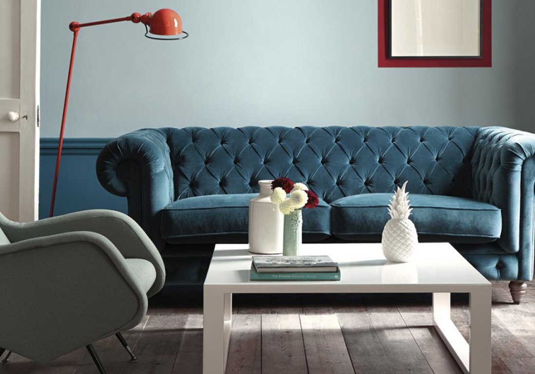 Le bleu, roi de nos intérieurs elle décoration