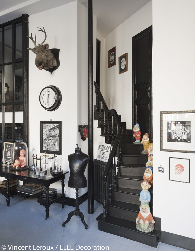 Déco originale dans le loft parisien d'hervé lopez : le loft le ...