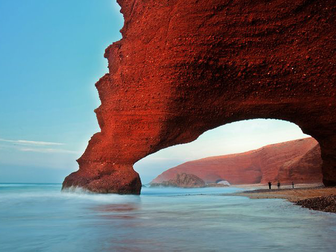 Plage de Legzira au Maroc Où sont les plus belles plages du monde