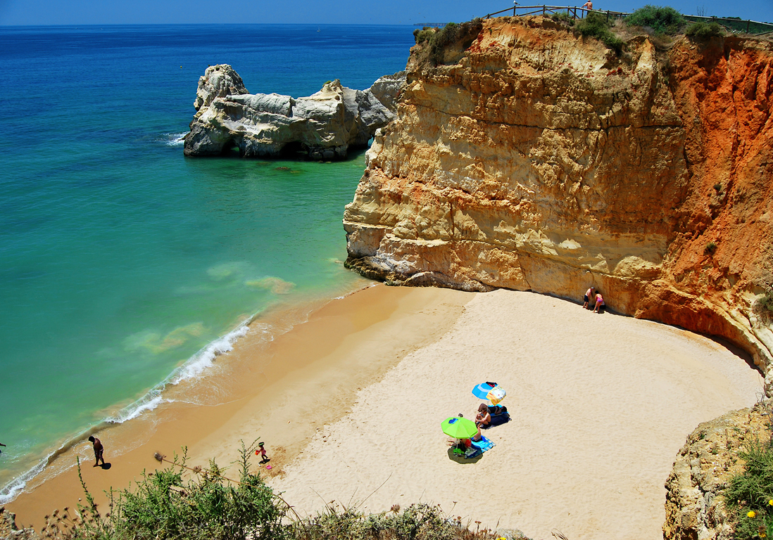 Praia Da Rocha Algarve 9 Raisons De Visiter Ce Joli Coin Du Portugal Elle
