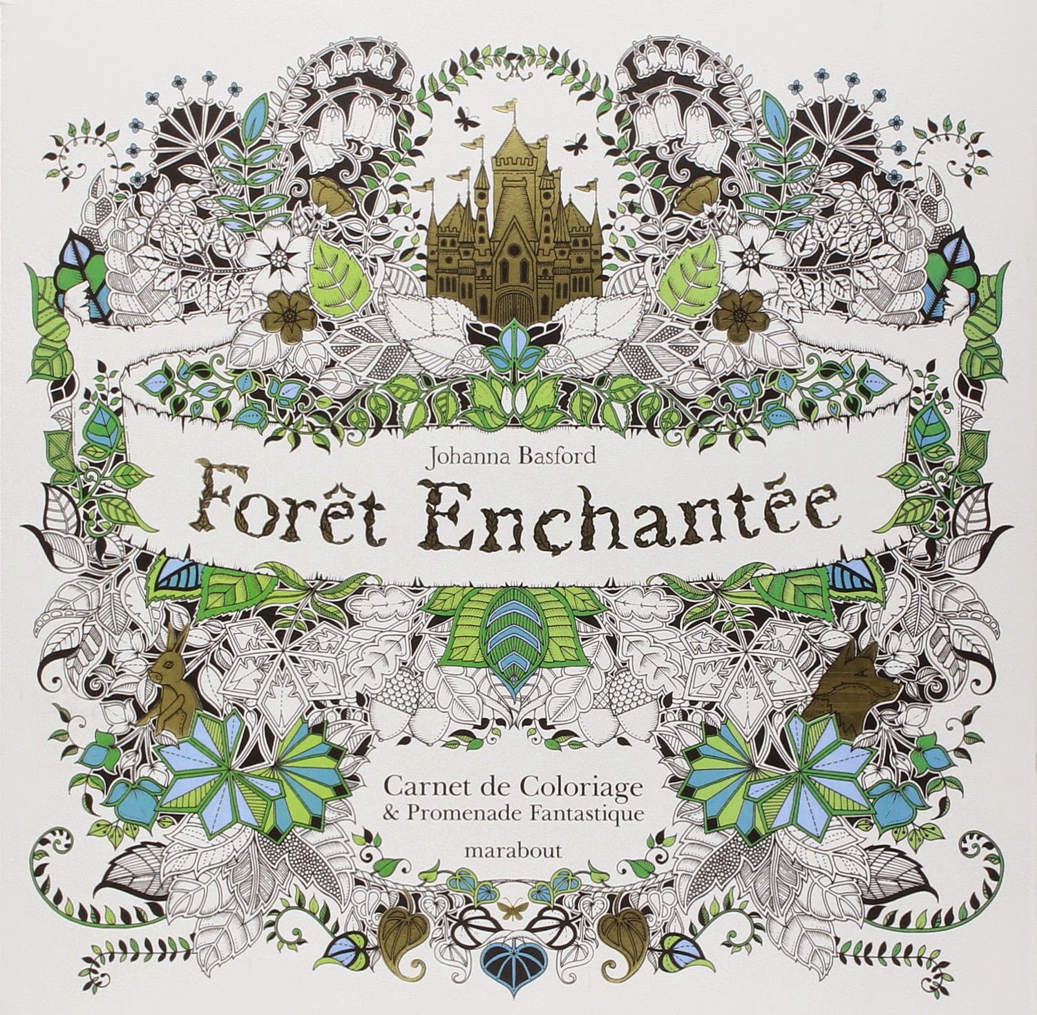 « Forêt enchantée » par Johanna Basford  Livres de coloriage