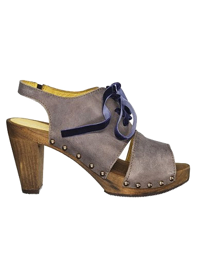 chaussures talons bois