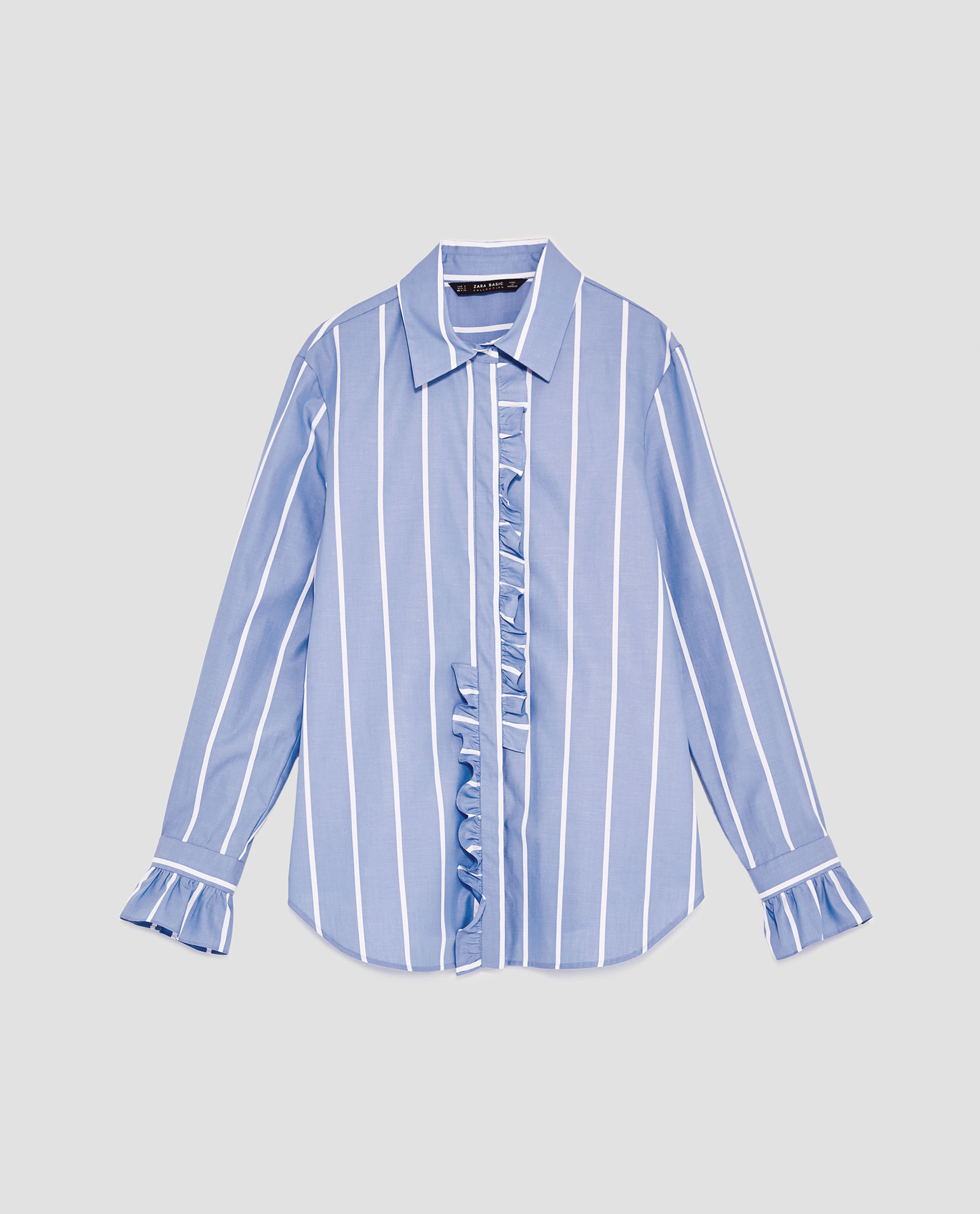 Chemise à rayures Zara Nos 15 coups de cœur Zara pour une rentrée des