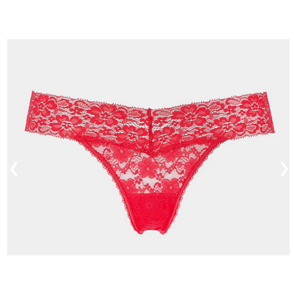 String Dentelle Brillant Gossard Femme - Bleu Nuit, 79% Polyamide, 21% Élasthanne