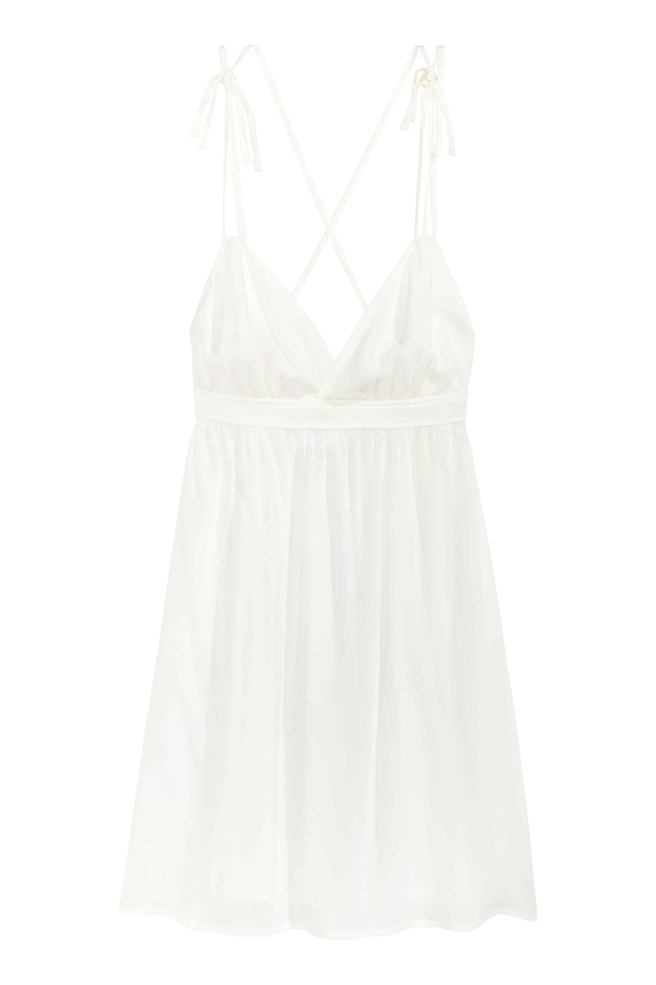 Robe blanche H&M Une robe blanche pour un look frais Elle